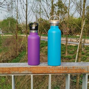Stare freddo caldo vuoto isolato bocca larga Thermo Travel sport Tumbler bottiglia di acqua fredda con paglia - Product Image 4