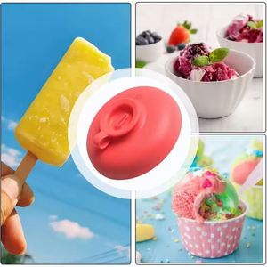 Hot Selling Kids Silicone Popsicle Molds Summer Ice <b>Cream</b> Holder, DIY Ice Pop Stand, Reusable Frozen Treat <b>Maker</b> for Children - Product Image 3