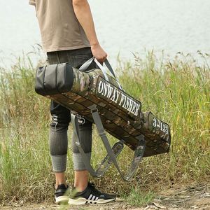 Estuche de tela para caña de pescar, bolsa de transporte Surcasting de 170 cm, 1 unidad, rígido, para cañas de pescar (muestra gratuita) - Product Image 4