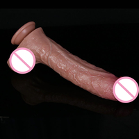 Dildo réaliste géant, jouets sexuels en silicone double couche, gros dildos, dildo réaliste de grande taille, stimulation du point G, jeu anal, jouet sexuel pour femmes