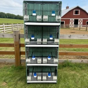 Gabbia per Uccelli Pieghevole Personalizzabile, Voliera per Pappagalli su Misura, Gabbia per Allevamento Uccelli - Product Image 3