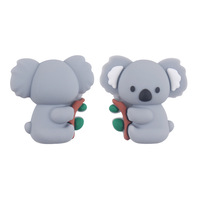 Chaînes de sucettes pour bébé en perles de silicone, animaux de dessin animé, koala