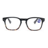 Usine en gros PC carré épissage couleur lunettes cadre unisexe hommes femmes lunettes correctives lunettes de lecture