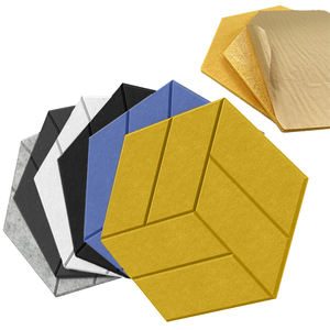 Kleurrijke Interieur Decoreren Polyester Akoestiek Paneel/Soundprofing Materialen - Product Image 1