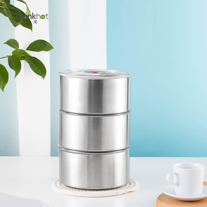 Vacare Portable Double Paroi en Acier Inoxydable 304 Récipient de Stockage des Aliments Sous Vide 600ml Multifonctionnel Passe au Lave-Vaisselle Déjeuner en Métal - Product Image 1