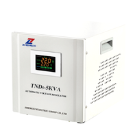 ZX TND3-5KVA monophasé AC servo stabilisateur de tension 220V 5000W régulateur basse tension