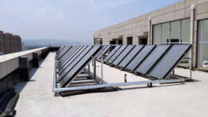 Panneau solaire chauffant de 40 w, avec absorbeurs de revêtement noir et bleu, plaque <span class=keywords><strong>plate</strong></span>, collecteur solaire - Product Image 6