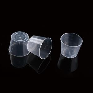 Polyéthylène gradué Transparent liquide jetable <span class=keywords><strong>1oz</strong></span> en plastique médecine tasses tasse à mesurer - Product Image 5