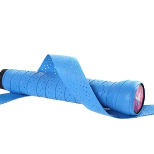 Bande adhésive perforée pour badminton, respirante, absorbant la transpiration, pour envelopper la poignée de la raquette, options multicolores - Product Image 4