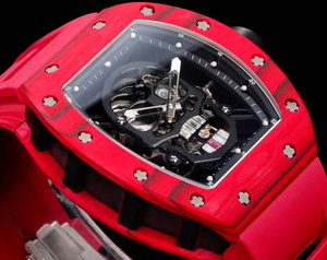 Trendy High Quality Tourbillon <b>Watch</b> Black Carbon Fiber <b>Case</b> Rubber <b>Watch</b> Men's Sports Mechanical <b>Watch</b> - Product Image 3