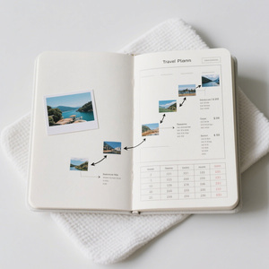 <span class=keywords><strong>Cuaderno</strong></span> escolar A5 al por mayor, 200 páginas, cubierta Kraft en espiral, papelería a granel <span class=keywords><strong>para</strong></span> estudiantes, <span class=keywords><strong>profesores</strong></span>, Material de cuero PVC PP, tamaño A3 - Product Image 3