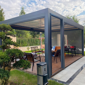 Elegante <span class=keywords><strong>pabellón</strong></span> de aluminio para exteriores para patio de <span class=keywords><strong>jardín</strong></span> para ocio y Paisaje <span class=keywords><strong>en</strong></span> villas - Product Image 4