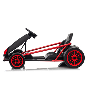 Kart électrique personnalisé OEM pour enfants, grande taille, kart de course électrique pour enfants et adolescents, vitesse maximale de 10 km/h, double moteur, batterie 24V - Product Image 3