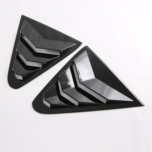 ฝาครอบกระจกหน้าต่างด้านหลังรถยนต์สำหรับ Crosstrek GU บานเกล็ดกระจกหน้าต่างสามเหลี่ยมด้านหลัง  แผงบังแดดกระจก - Product Image 3