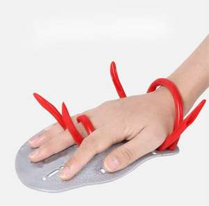 Logo imprimé Équipement palmé plat Palmes d'entraînement Résistance à l'entraînement Palmes de paume de la main Palmes de natation <span class=keywords><strong>Palme</strong></span> de natation - Product Image 6