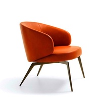 (SP-HC676) Nouvelle arrivée Fauteuil Accent Luxueux Fauteuil de salon moderne rembourré pour hôtel Appartement Villa