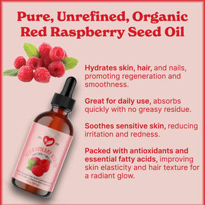 Aceite Facial Orgánico de Rosa Mosqueta Prensado en Frío, Repara la Piel, Reduce Arrugas, Antienvejecimiento, Aceite para Masaje Facial 100% Puro, Cuidado de la Piel, Marca Privada - Product Image 2