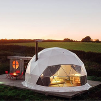 Tentes de glamping personnalisées à prix d'usine pour expositions, tentes transparentes, dômes igloo, dômes géodésiques, dômes safari, tentes-maisons à vendre