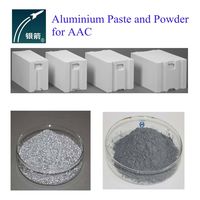 Poudre de Pigment Métallique Aluminium Argenté 98,4% de Teneur en Métal, Génération Rapide de Gaz Inorganique, Facile à Dispersion pour AAC Léger