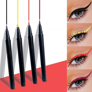 Crayon Eyeliner Liquide Longue Durée Personnalisé Sans Logo Bleu <span class=keywords><strong>Rose</strong></span> Néon Imperméable à l'Eau avec Application Lisse - Product Image 1