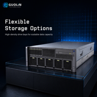 Serveur Barebone FusionServer 5885H V6 4U 4 sockets pour montage en rack, haute disponibilité, hébergement IDC, gestion centralisée