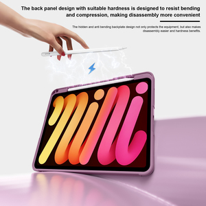 Housse de protection robuste pour tablette avec support pour stylet pour <span class=keywords><strong>iPad</strong></span> <span class=keywords><strong>Pro</strong></span> <span class=keywords><strong>2e</strong></span> <span class=keywords><strong>génération</strong></span>/ 3e/ 4e <span class=keywords><strong>génération</strong></span> <span class=keywords><strong>11</strong></span> pouces (<span class=keywords><strong>2020</strong></span>/2021/2022) - Product Image 5