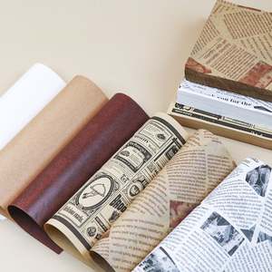 Wholesale Customized Oil Proof Wrap Paper Within Greaseproof/Glassine/Kraft/PE/Aluminized Paper, for Wrapping Food, <b>Bakery</b> Use - Product Image 6