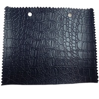 Tissu plastique en cuir artificiel PVC, imprimé Crocodile, textile pour la production de sacs