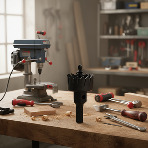 ใบเลื่อยเจาะรู HSS ขนาด 39 มม. สำหรับเจาะไม้และโลหะ ผลิตในอิตาลี - Product Image 3