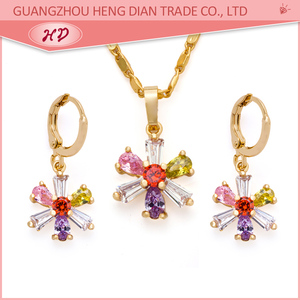 Oro de dubai de boda de moda diseños de joyas conjunto de joyas <span class=keywords><strong>para</strong></span> mujeres - Product Image 4