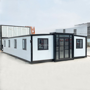 Villa préfabriquée de luxe 40 pieds x 20 pieds, 2, 3, 4 ou 5 chambres, <span class=keywords><strong>maison</strong></span> conteneur pliable et extensible, <span class=keywords><strong>maison</strong></span> mobile portable - Product Image 3