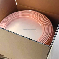Tuyau de cuivre en spirale de 0,46 mm, 0,56 mm, 0,6 mm, bobine de cuivre pour climatisation 1/4 1/2 3/8