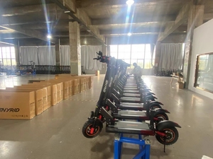 Trottinette électrique ES9 10 pouces, moteur 600W, 48V 10Ah, suspension avant et arrière, pliable, pour adulte, avec siège - Product Image 6