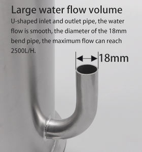 오리지널 공장 수족관 액세서리 스테인리스 스틸 어항 외부 여과기, 수초 어항용 - Product Image 6