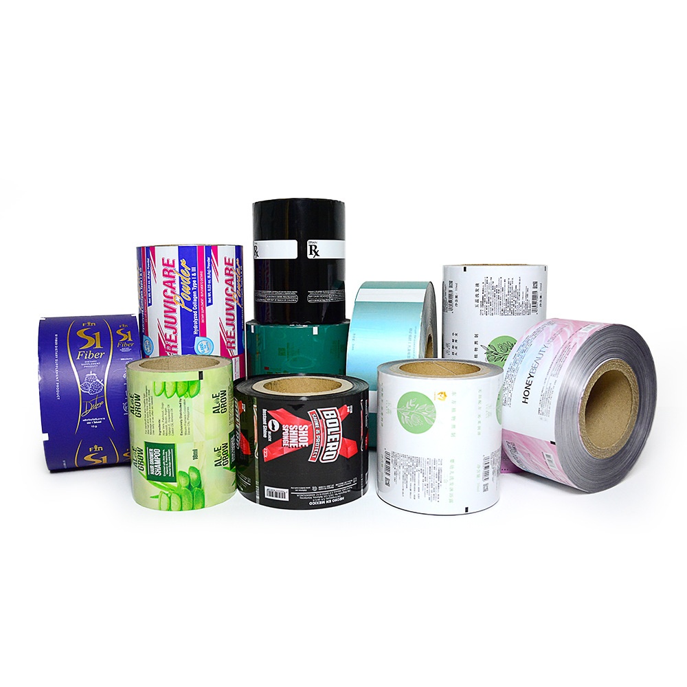 Fully Automatic Custom Composite PET Roll Film Printing Food Grade Gravure Printed Packaging Bags Direct Sales Manufacturer