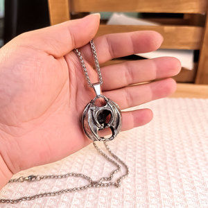 Collar con Colgante de Dragón de Daenerys Targaryen, de Acero Inoxidable, Regalo para Hombre, SP1114 - Product Image 2