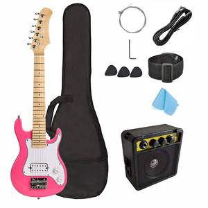 Kit de <span class=keywords><strong>guitare</strong></span> 30 pouces pour enfants, très vendu, avec amplificateur et batterie, MINI <span class=keywords><strong>GUITARE</strong></span> OEM - Product Image 1