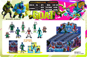 Figura de acción de personaje de la película Goat Dream Team Basketball, modelo de PVC, estatua coleccionable, adorno de escritorio, figuras de acción en caja sorpresa - Product Image 6