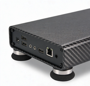 Carcasa de Altavoz de Fibra de Carbono Tejida - Accesorios de Manualidades para Niños y Niñas, Diseño Ligero con Patrón en Relieve Estilo Puntos - Product Image 4