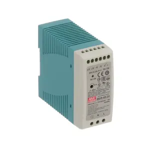 Original Brand New MEAN-WELL MDR-60-24 Power Supply AC-DC 24V 2.5A 100-264V Input Enclosed DIN Rail PFC 60W MDR Series