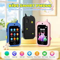 Smartphone pour enfants DH19 avec caméra, écran IPS de 2,8 pouces, appel vidéo, 4G LTE WIFI SOS, montre connectée étanche IP65 pour enfants, jouet cadeau