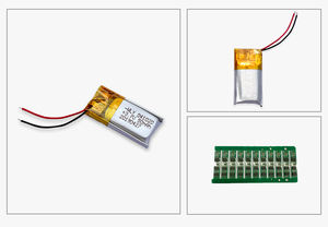 הקטן ביותר 350926 401020 3.7v 50mah 60mah נטענת Lipo סוללה 401020 - Product Image 3
