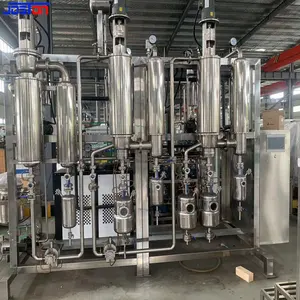 JOSTONS SS316L Vacuum Distillation Film Vacuum Evaporator Jute Oil Making Short Path Molecular Distillation Machine