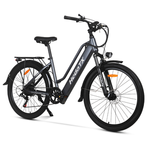 Vélo Électrique Urbain HedaTX 26 Pouces avec Moteur Arrière Brushless 48V, Cadre en Aluminium, 7 Vitesses, Vélo de Commutation Urbaine à Cadre Basé - Product Image 2