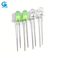 Diode LED DIP à traversée de trou ODM haute fiabilité avec lentille ronde durable et longue durée de vie pour usage industriel (indicateur)