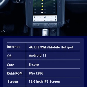 128G 13.6 Inch Car Radio for Dodge Journey 2009-2015 Android 13 Multimedia GPS Navigation Video Player Touch Screen Head Unit - Product Image 2