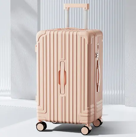 Большой Вместительный чемодан для путешествий, чемодан, жесткая Боковая Сумка с поворотными колесами, легкий пароль