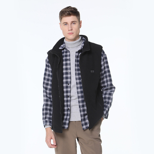 Inverno Sci Neve All'aperto di Sport della Chiusura Lampo Caldo <span class=keywords><strong>Velluto</strong></span> Giacca In Pile di Sicurezza Gilet Riscaldato - Product Image 2