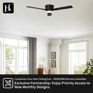 Modern 52-inch <b>ceiling</b> fan with 6 speeds, 3 blades and <b>remote</b> <b>control</b>, electric <b>ceiling</b> fan for bedroom - Product Image 5