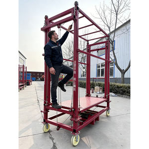 Échelles de levage électriques de fabrication chinoise plates-formes d'échafaudage cadres télescopiques mobiles élingues à chaîne palans en acier - Product Image 5